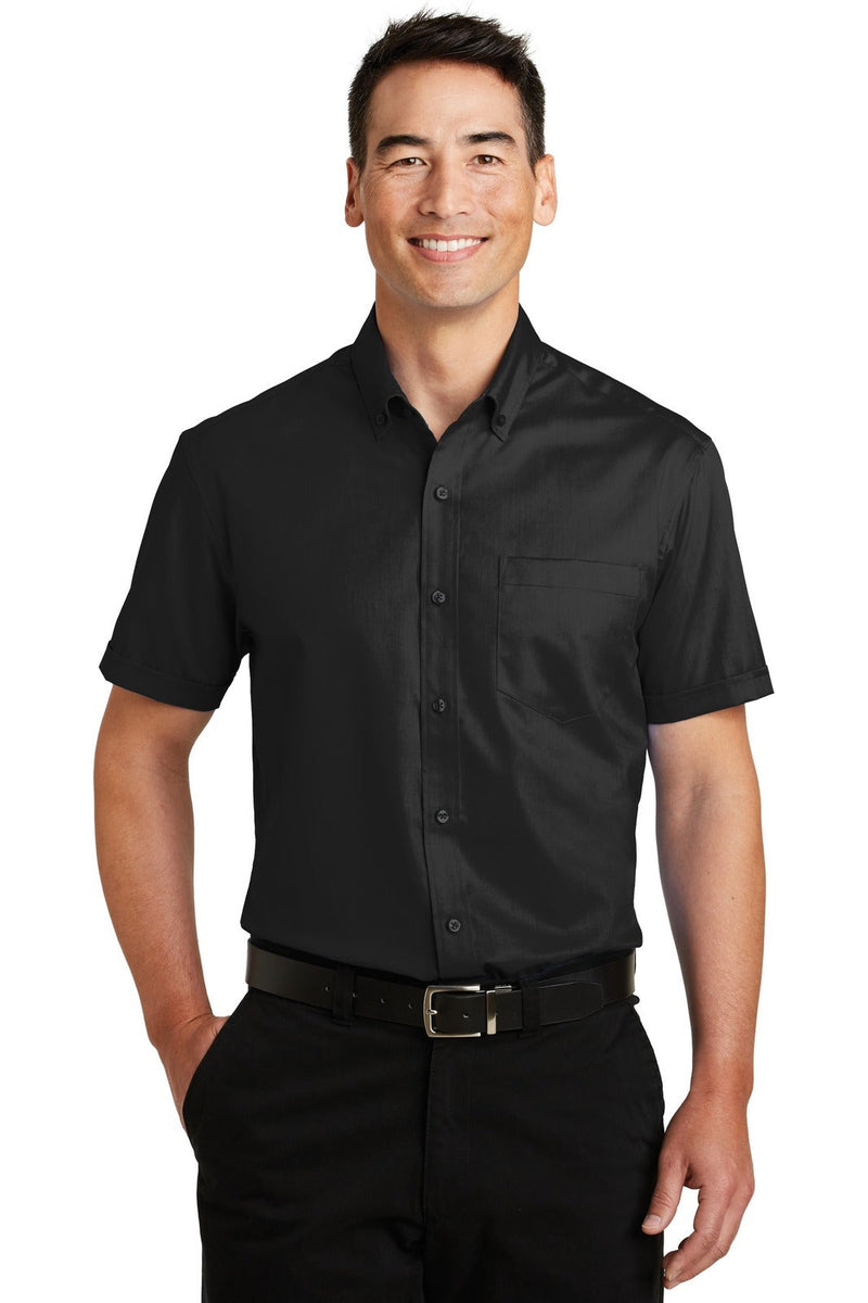 Port Authority S664 Short Sleeve SuperPro Twill Shirt (3XL - 4XL)