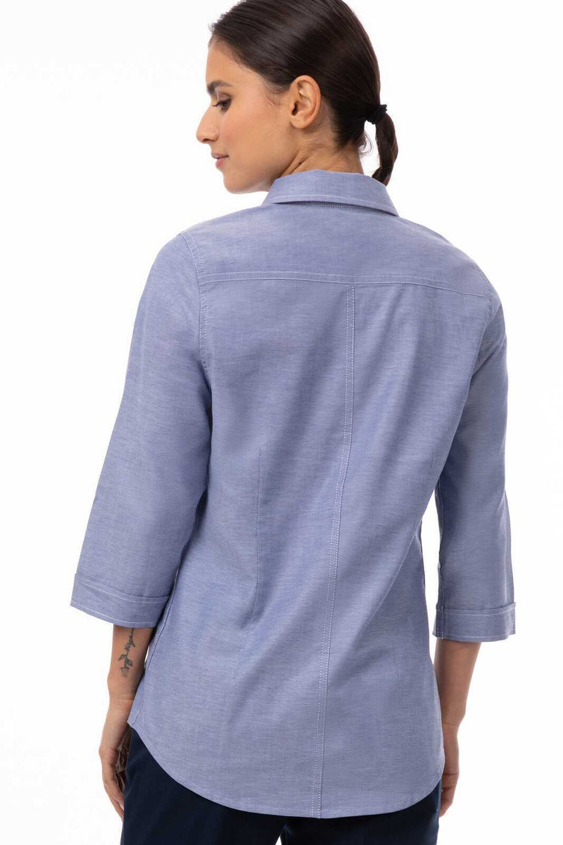 Chef Works SES01W Modern Oxford Classic Shirt Ladies – product photo