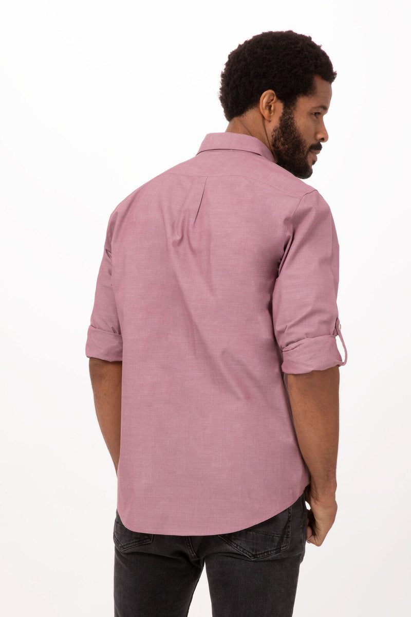 Chef Works SLMCH005 Chambray Shirt Mens – product photo