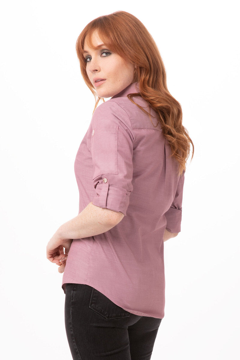 Chef Works SLWCH002 Chambray Shirt Ladies – product photo