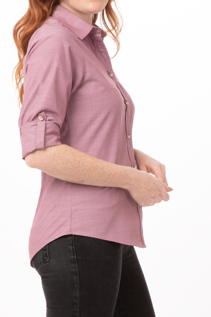 Chef Works SLWCH002 Chambray Shirt Ladies – product photo