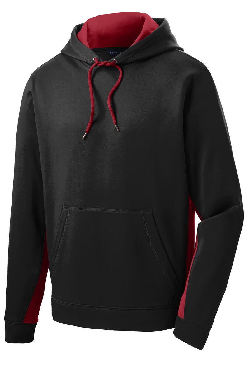 Black/Deep Red