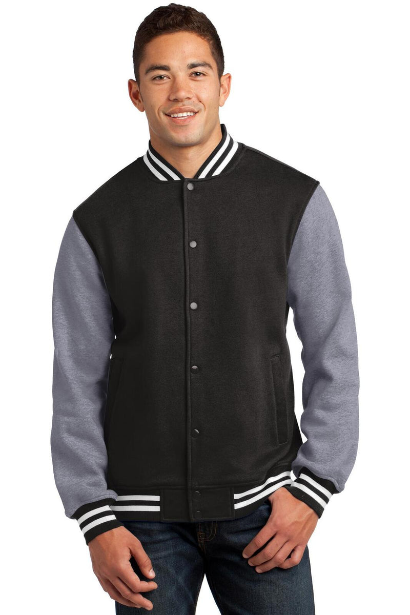 Sport-Tek ST270 Fleece Letterman Jacket