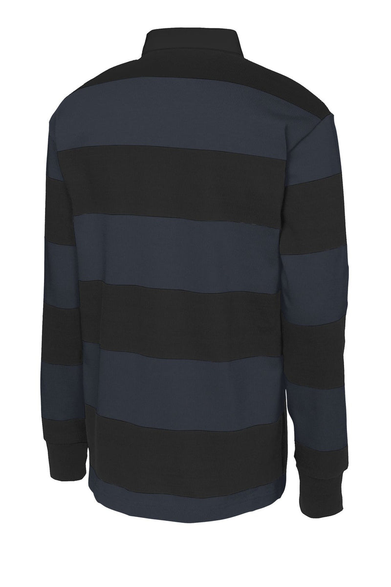 Sport-Tek ST301 Classic Long Sleeve Rugby Polo (3XL - 4XL) – product photo
