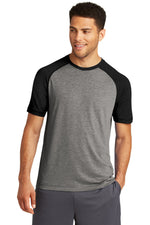 Sport-Tek ST400 PosiCharge Tri-Blend Wicking Raglan Tee