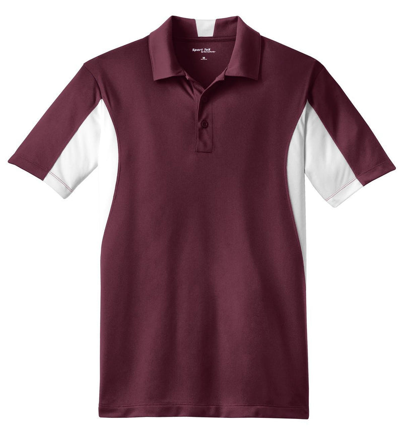 Maroon/White