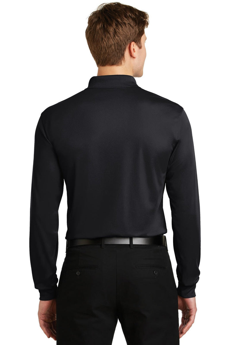 Sport-Tek ST657 Long Sleeve Micropique Sport-Wick Polo – product photo