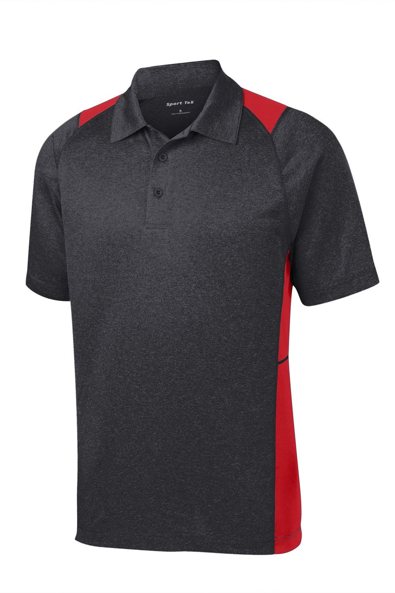 Graphite Heather/True Red