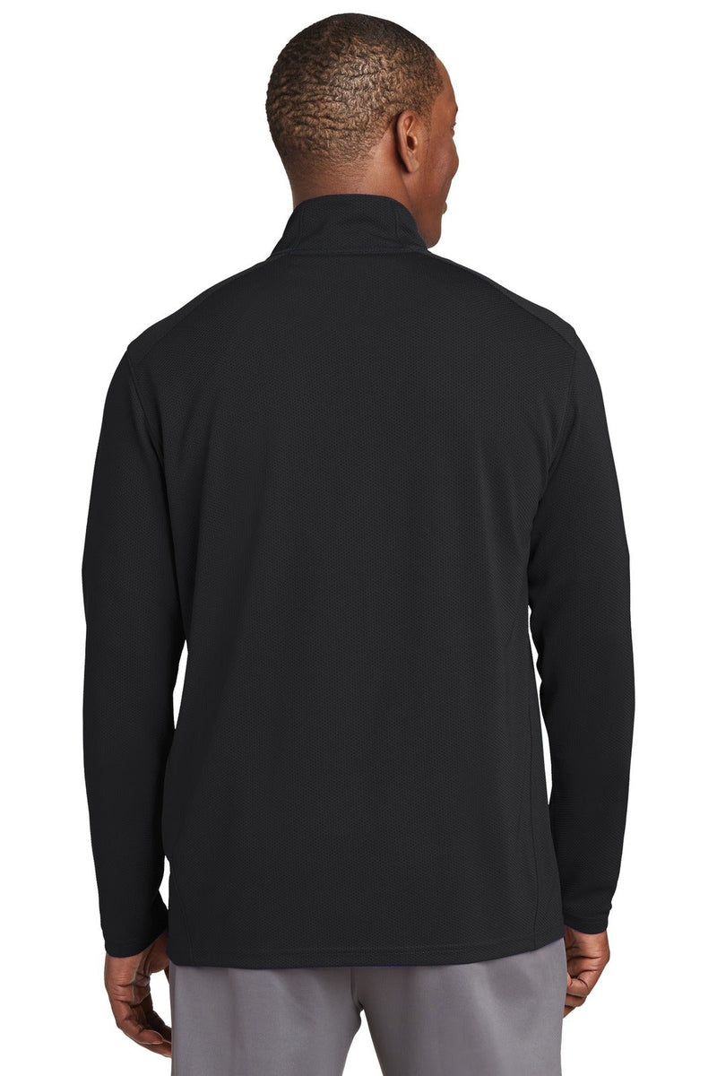 Sport-Tek ST860 Sport-Wick Textured 1/4-Zip Pullover (3XL - 4XL) – product photo