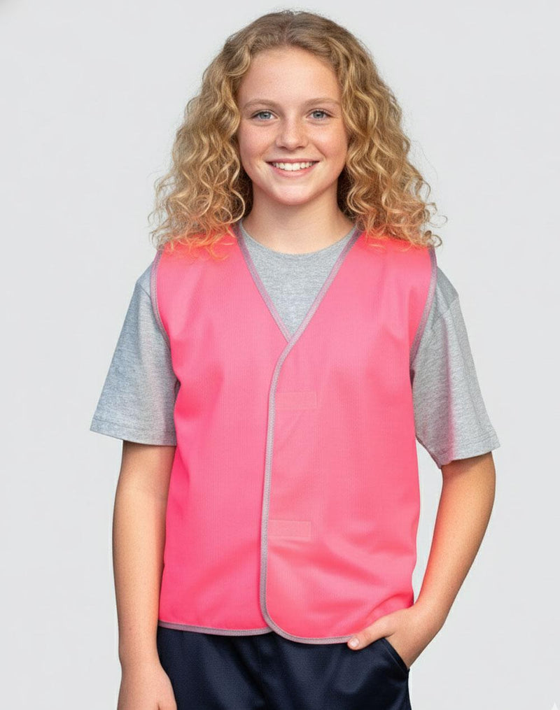 Winning Spirit SW02K Hi Vis Safety Vest Kids