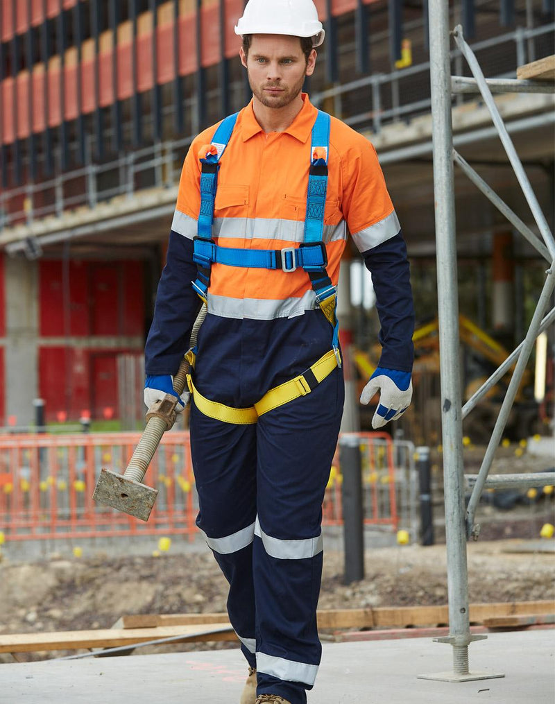 Winning Spirit SW207 Two Tone Coverall Mens