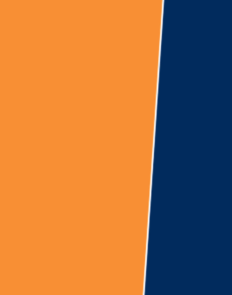 Orange/Navy