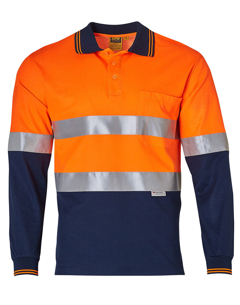 Orange/Navy