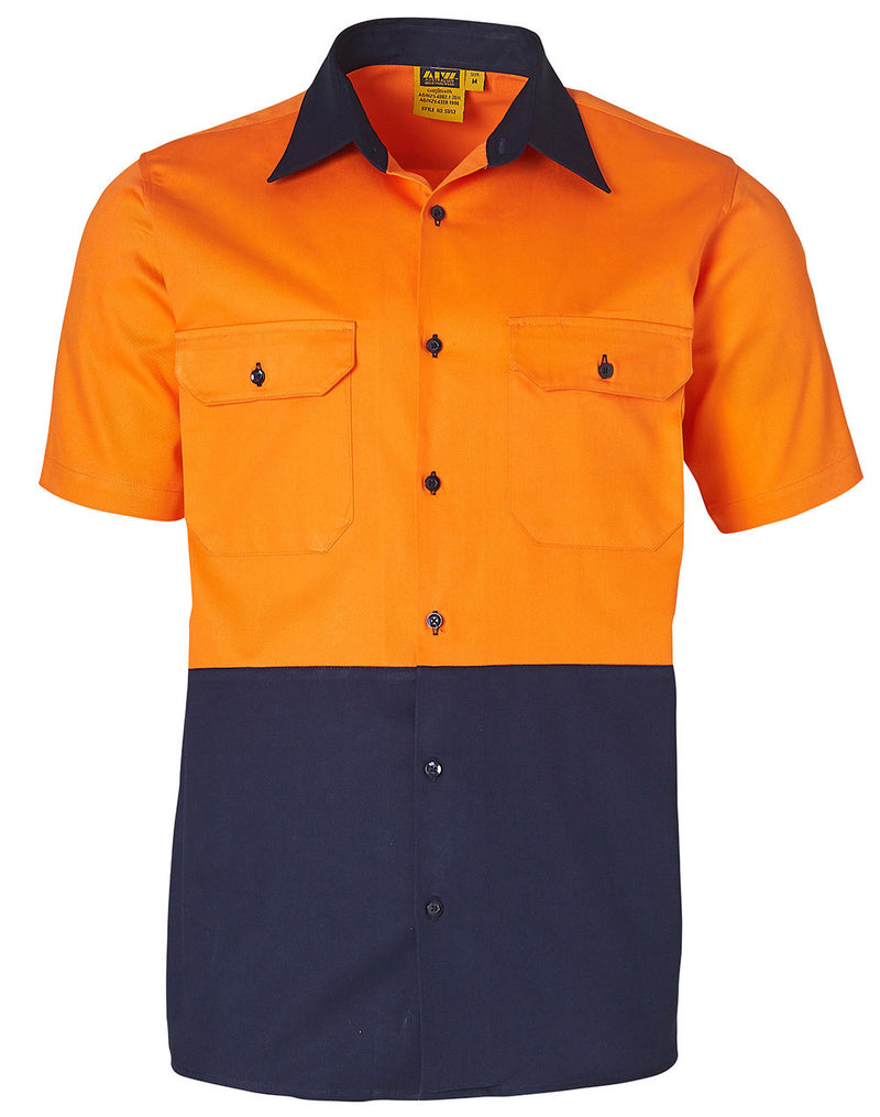 Orange/Navy