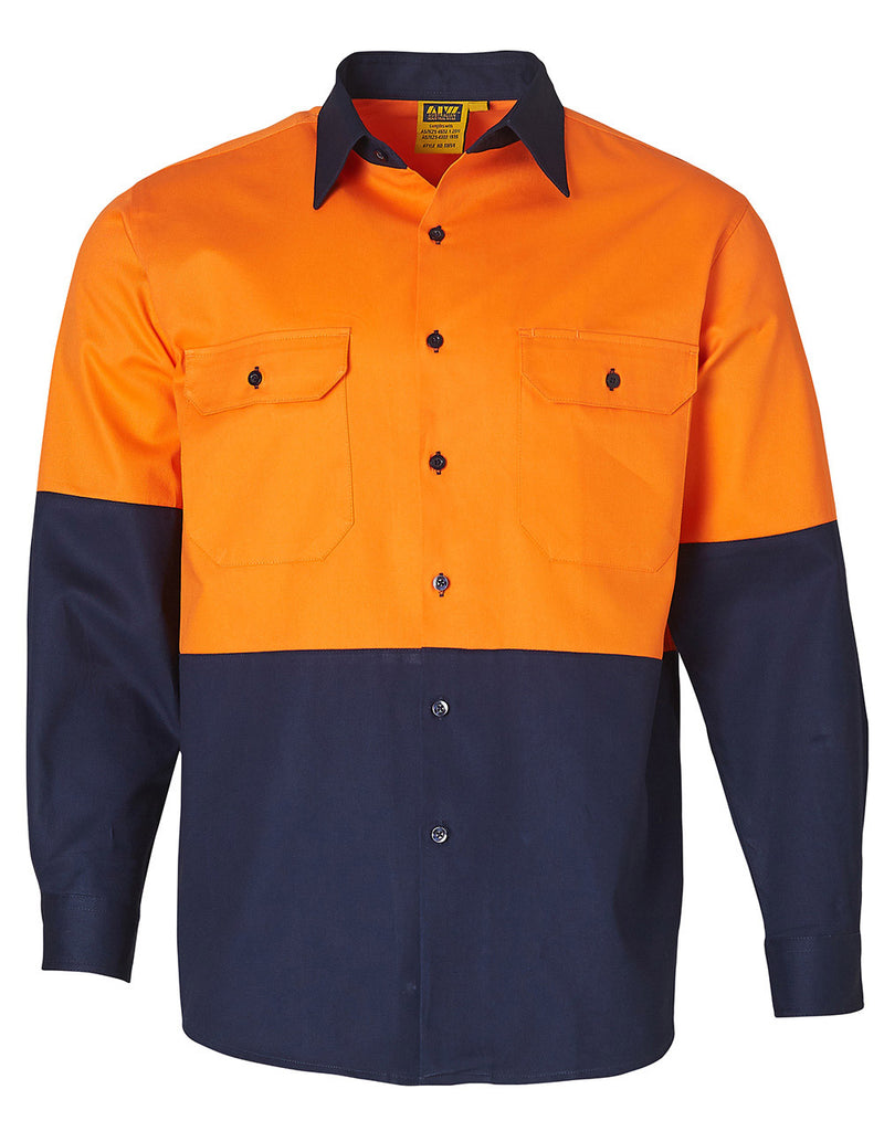 Orange/Navy