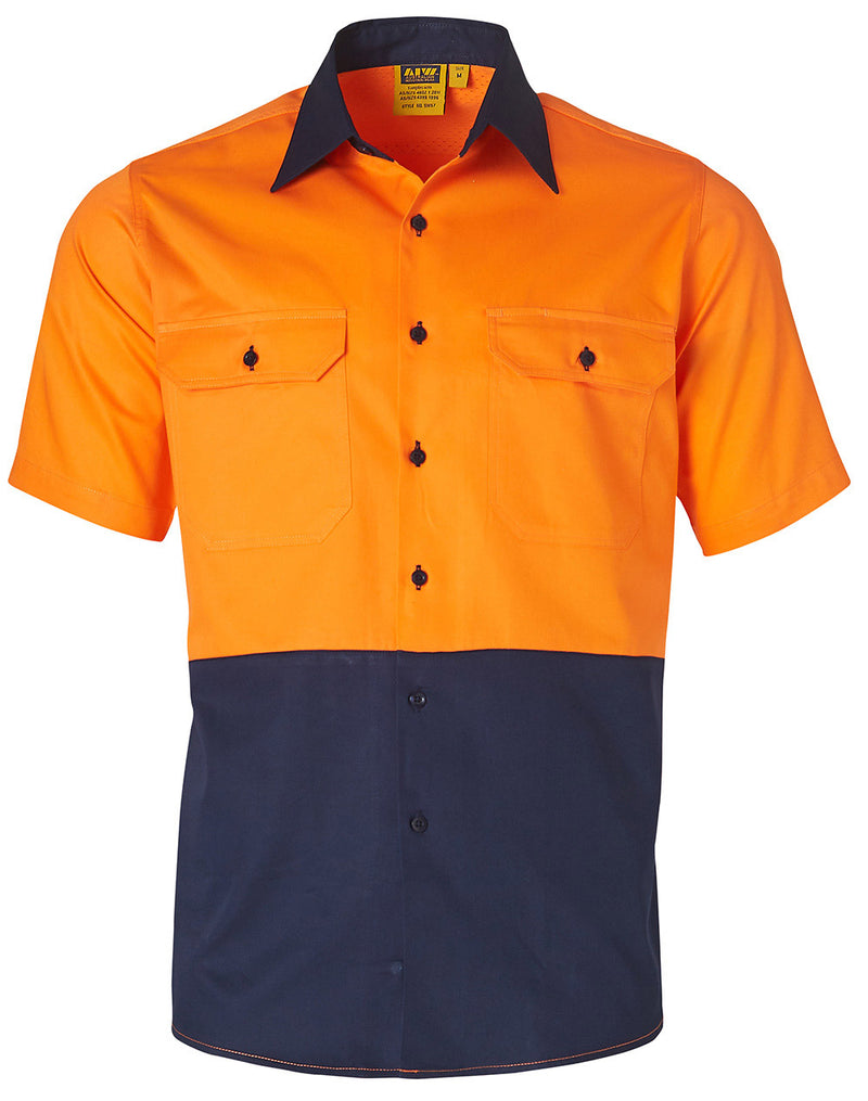 Orange/Navy