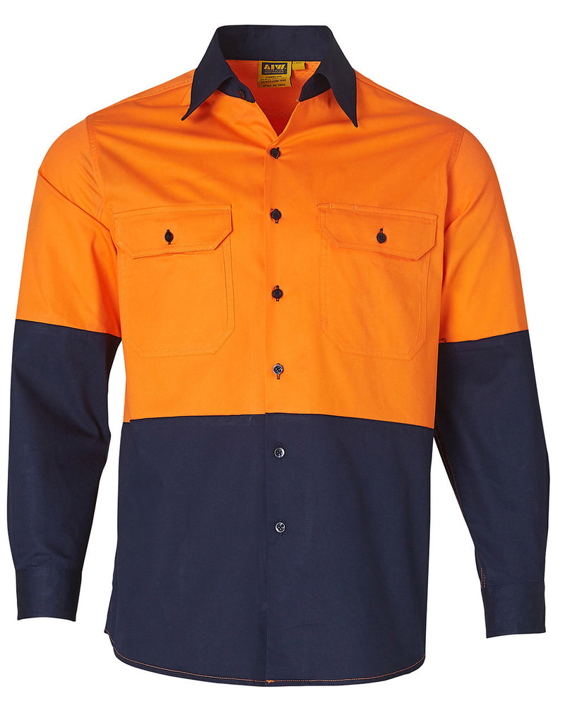 Orange/Navy