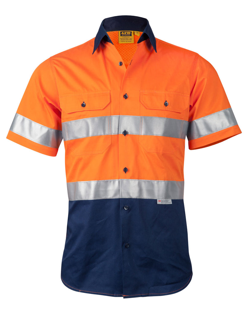 Orange/Navy