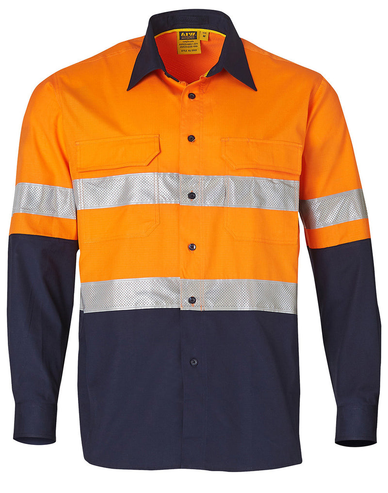 Orange/Navy