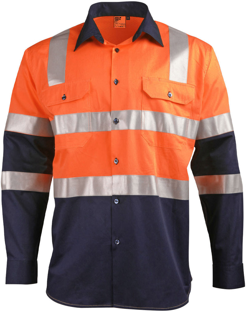Orange/Navy