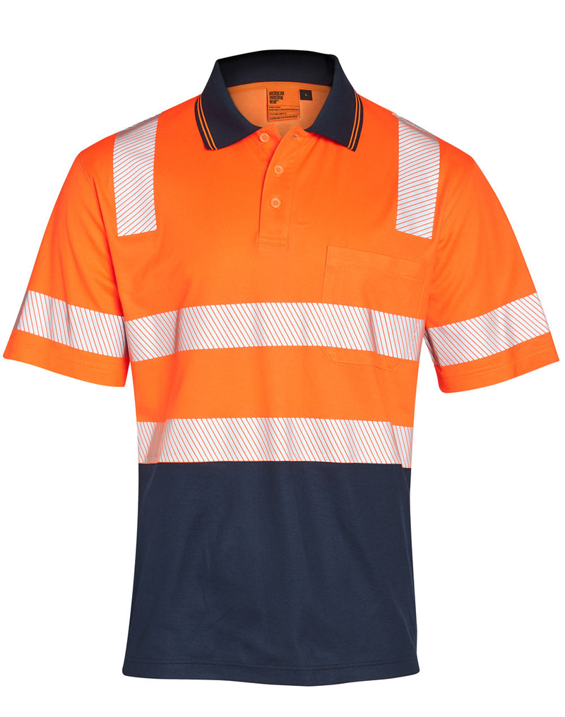 Orange/Navy