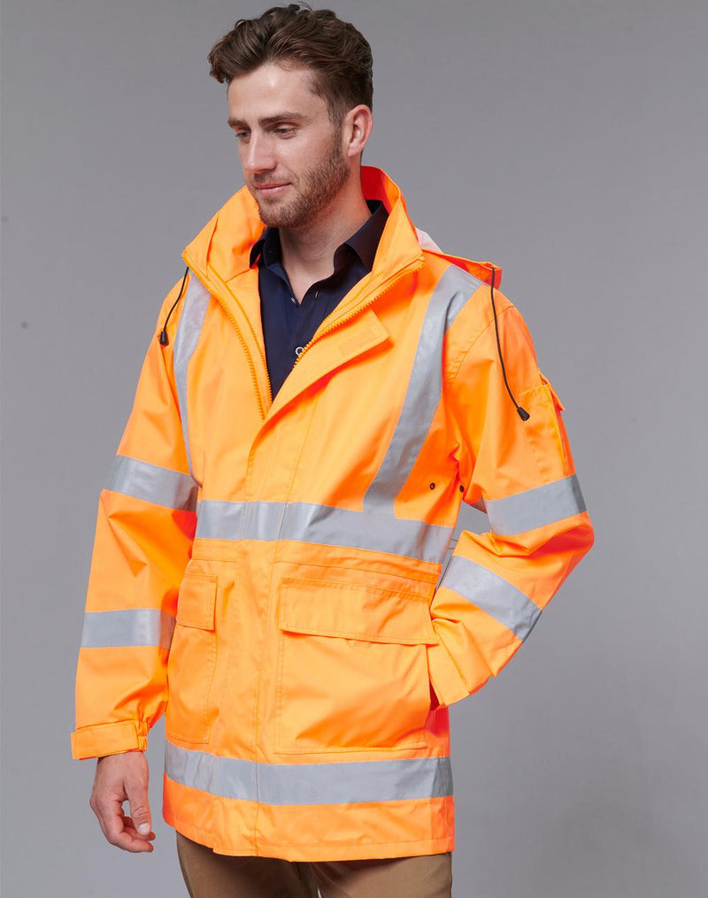 Winning Spirit SW75 VIC Rail Hi Vis Safety Jacket Unisex