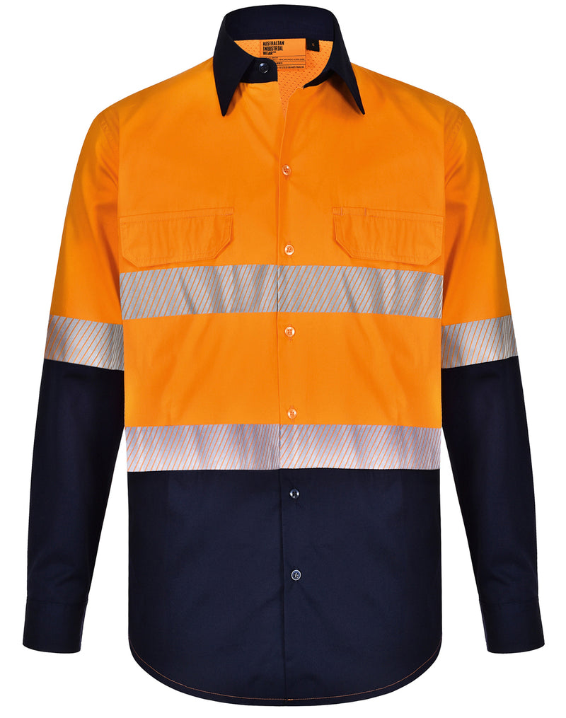 Orange/Navy
