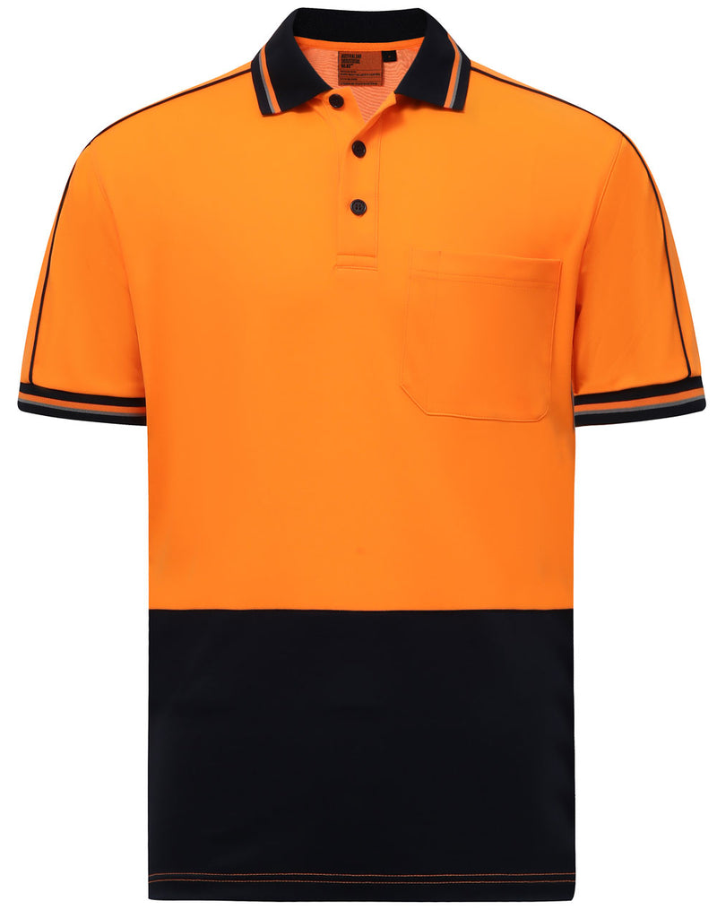 Orange/Navy