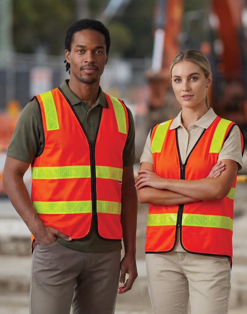 Winning Spirit SW92 Hi Vis VIC Road Safety Vest Unisex