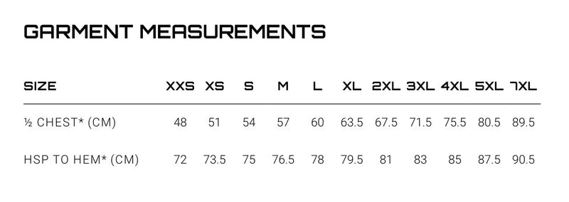 SYZMIK ZW229 Rugged Cooling Hi Vis Segmented Tape Long Sleeve Shirt Mens size guide