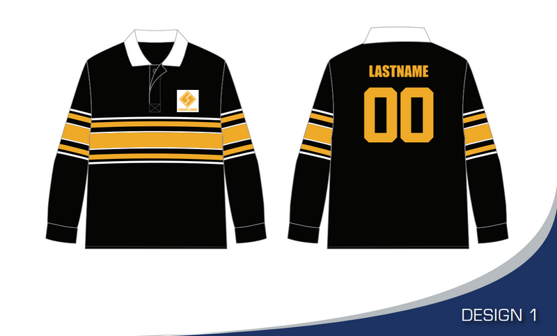 Rugby Striped - Custom Made Colours