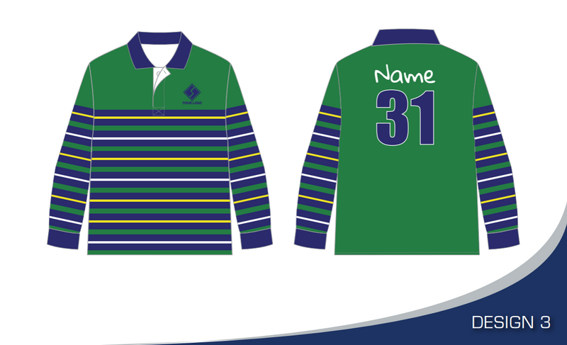 Rugby Striped - Custom Made Colours