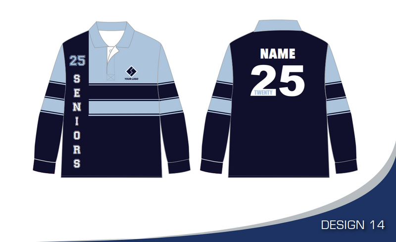 Rugby Striped - Custom Made Colours