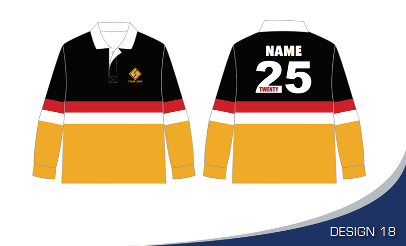 Rugby Striped - Custom Made Colours