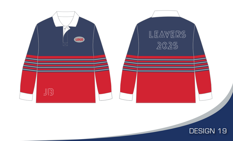 Rugby Striped - Custom Made Colours