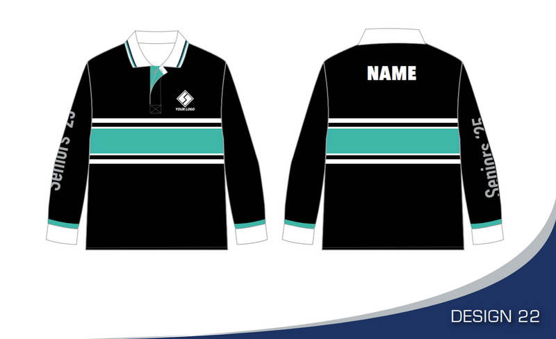 Rugby Striped - Custom Made Colours