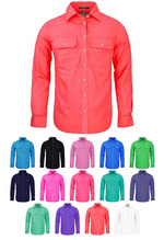 Pilbara Open Front L/S Shirt Ladies