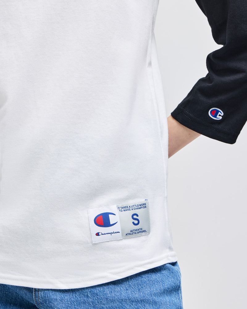 Champion T137 Raglan Baseball T-Shirt Unisex – product photo