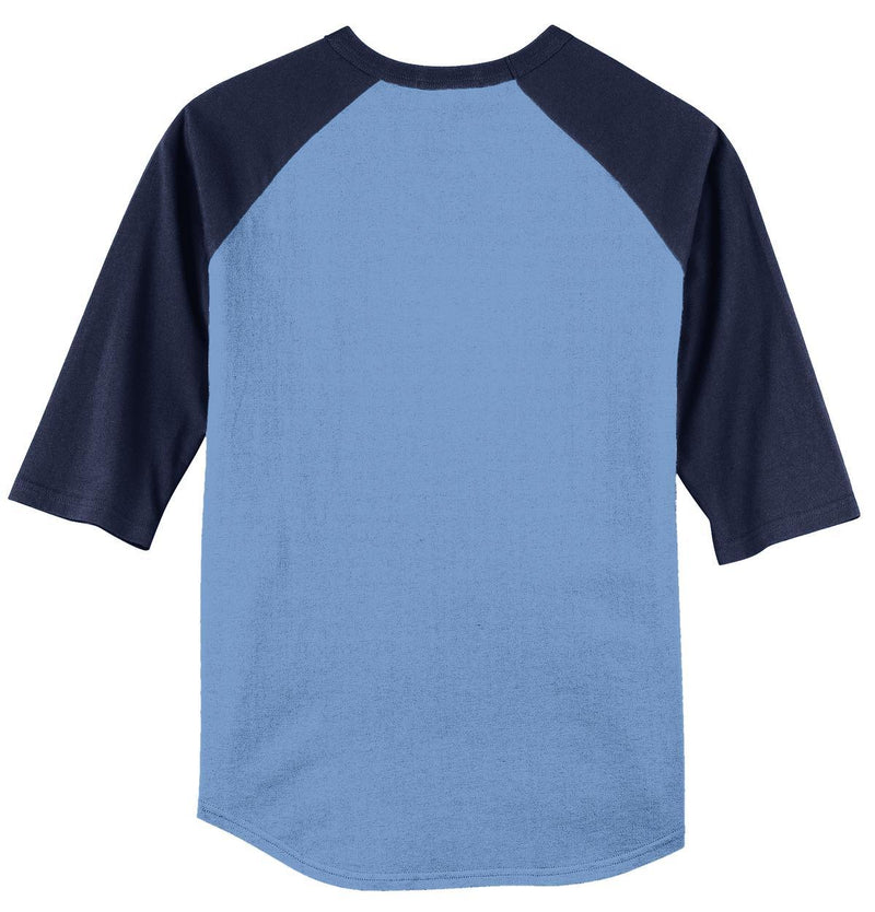 Sport-Tek T200 Colorblock Raglan Jersey (2XL) – product photo
