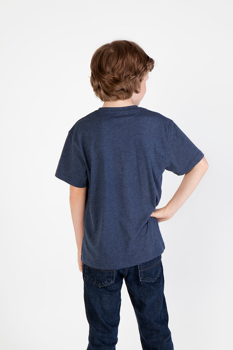 RAMO T306KS Marl Crew Neck Tee Kids