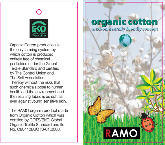 RAMO T901OR Organic Cotton Tee Mens (4XL - 5XL)