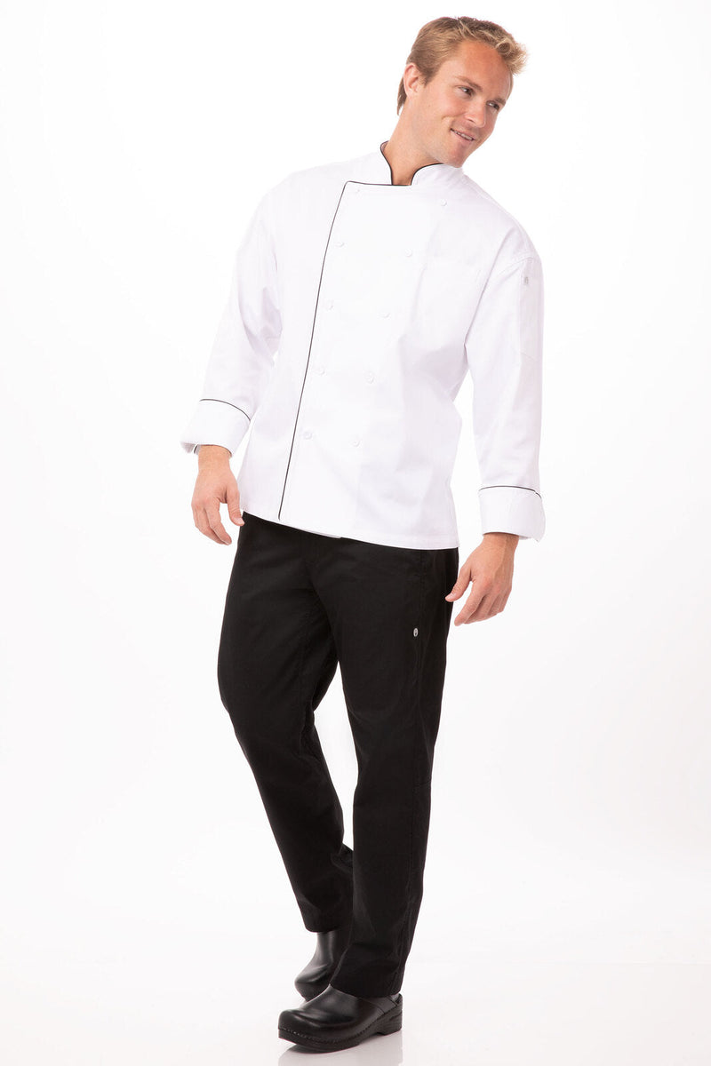 Chef Works TRCC Sicily Executive Chef Jacket Mens (4XL) – product photo