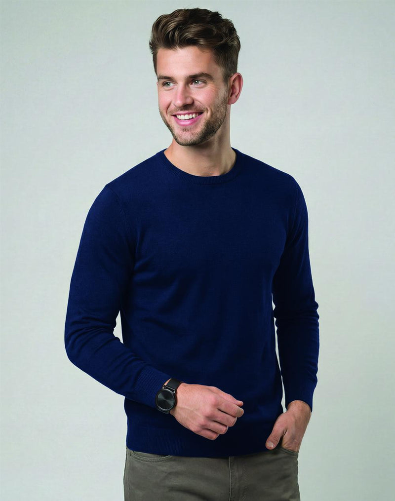 Winning Spirit TS47 Premium Cotton Face Long Sleeve Tee Mens