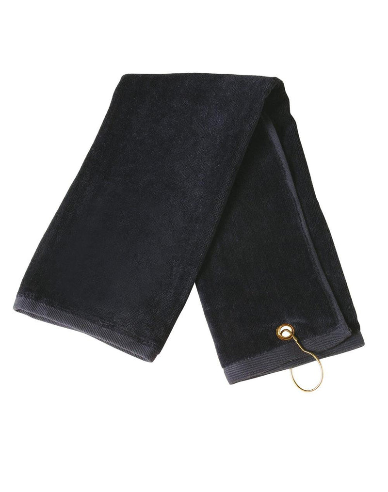 Winning Spirit TW01A Golf Towel with Ring & Hook
