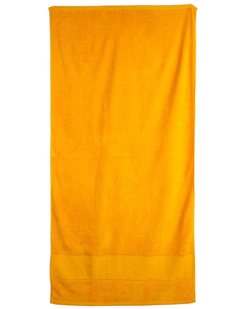 Winning Spirit TW04A Terry Velour Beach Towel