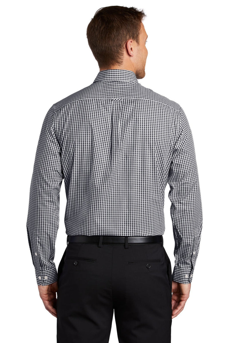 Port Authority W644 Broadcloth Gingham Easy Care Shirt – product photo