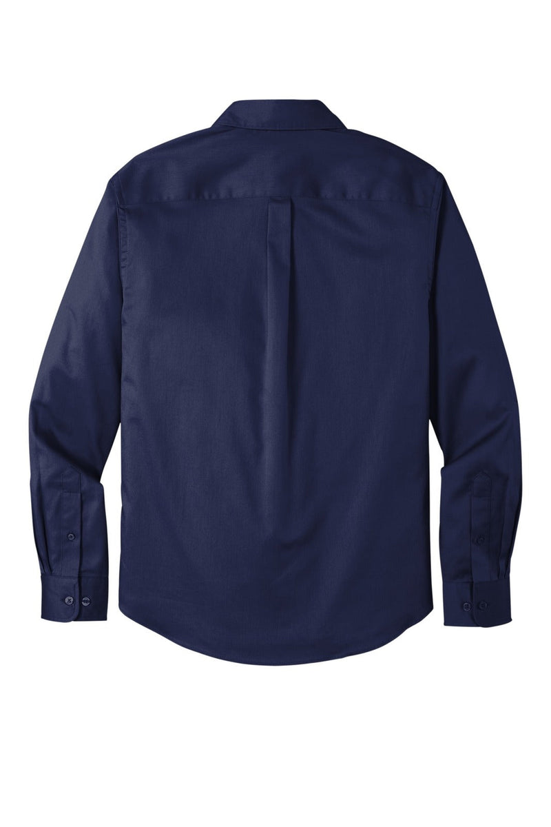 Port Authority W808 Long Sleeve SuperPro React Twill Shirt (3XL - 4XL) – product photo