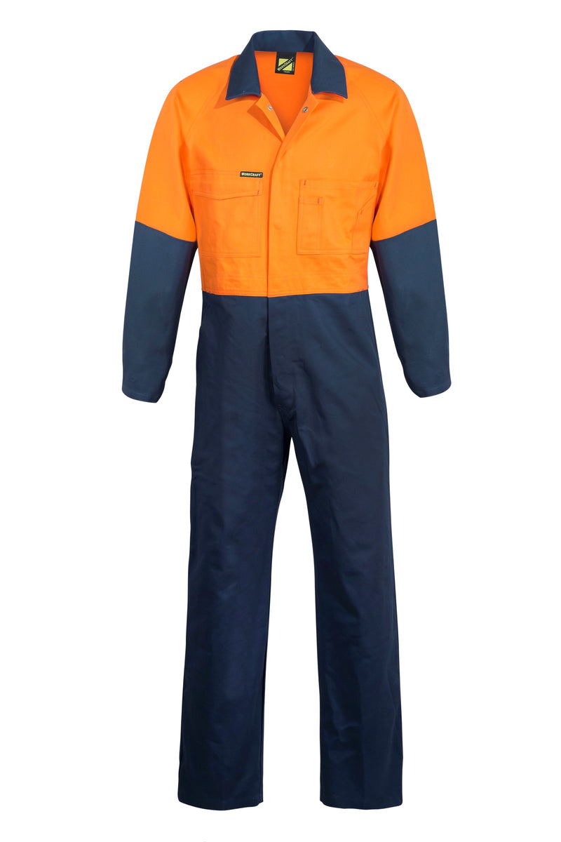 HI VIS TWO TONE COVERALLS