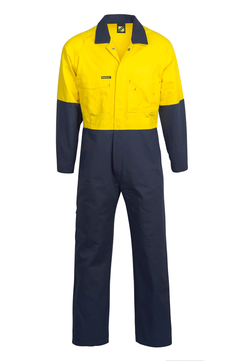 HI VIS TWO TONE COVERALLS