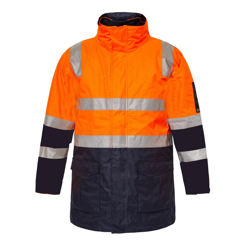 HI VIS 6 IN 1 JACKET WITH TAPE
